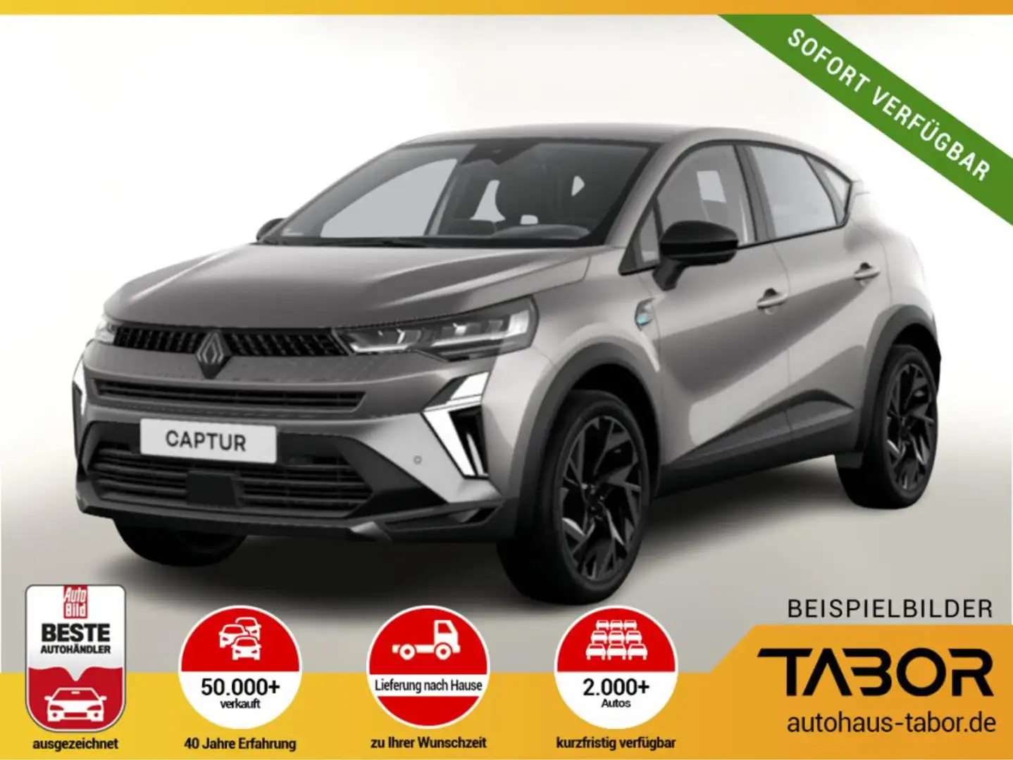 Renault Captur Esprit Alpine Mild Hybrid 160 EDC Grau - 1