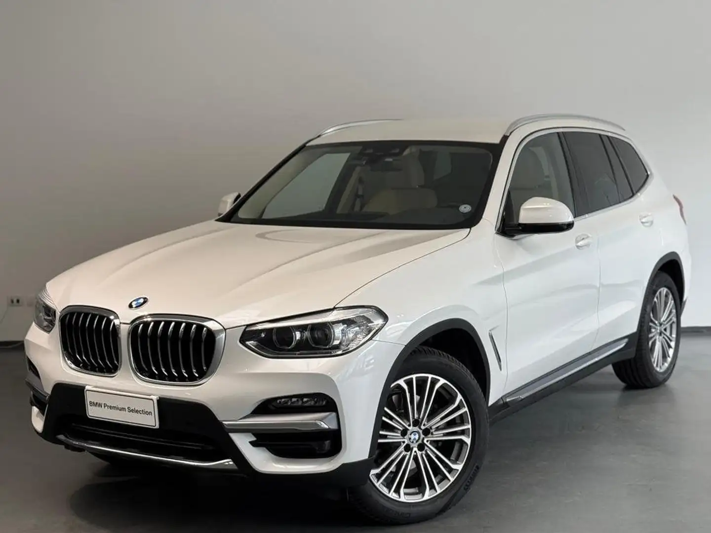 BMW X3 xdrive20d mhev 48V Luxury auto Bianco - 1