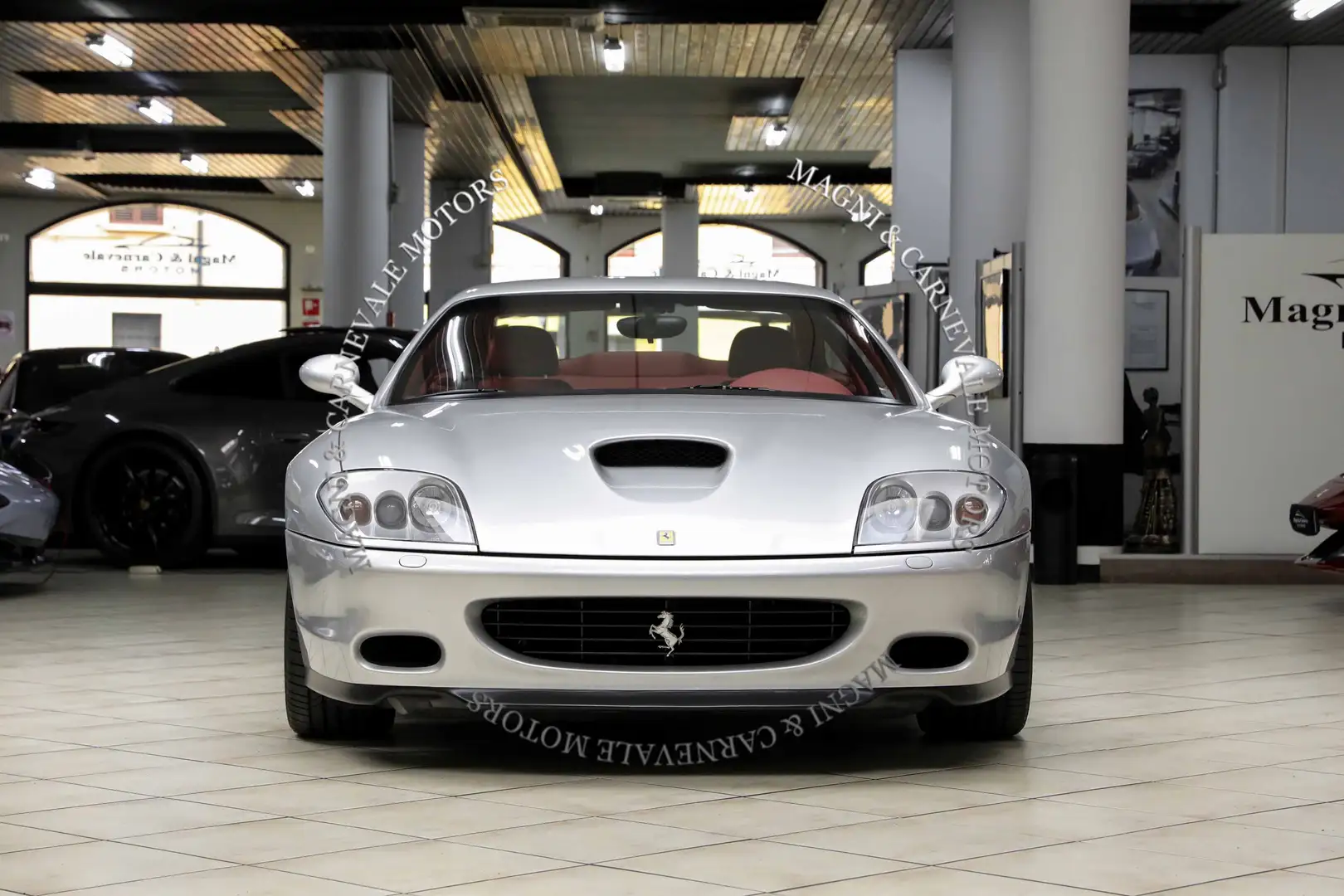 Ferrari 575 M MARANELLO F1|PELLE COMPLETA|TOP CONDITION|UFFITA Argento - 2