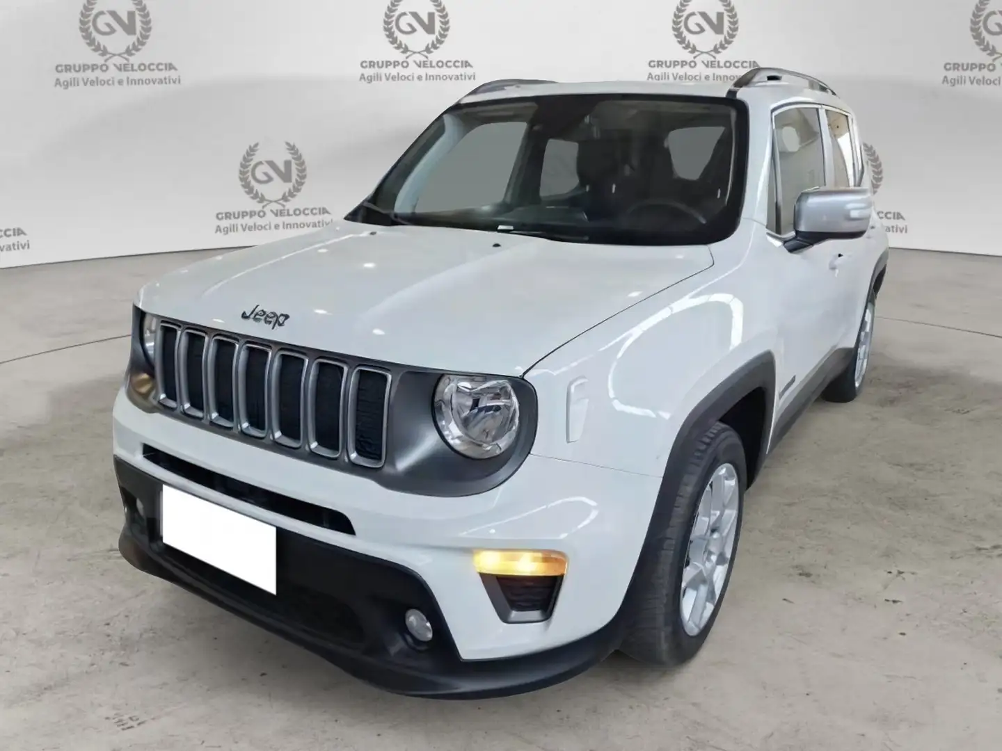 Jeep Renegade 1.6 Mjt 130 CV Limited Blanc - 1