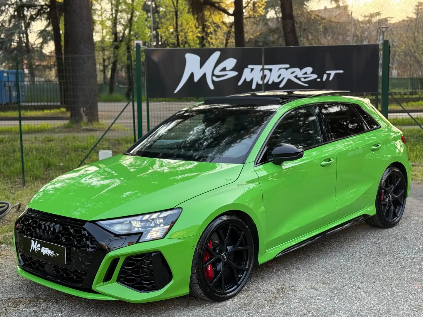 Audi RS3 Sportback 2.5 tfsi quattro s-tronic FRENI CARBONCE Groen - 2