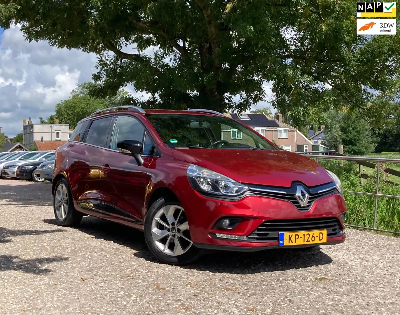 Renault Clio Estate 0.9 TCe Limited | Cruise + Airco nu € 6.975 Rood - 1