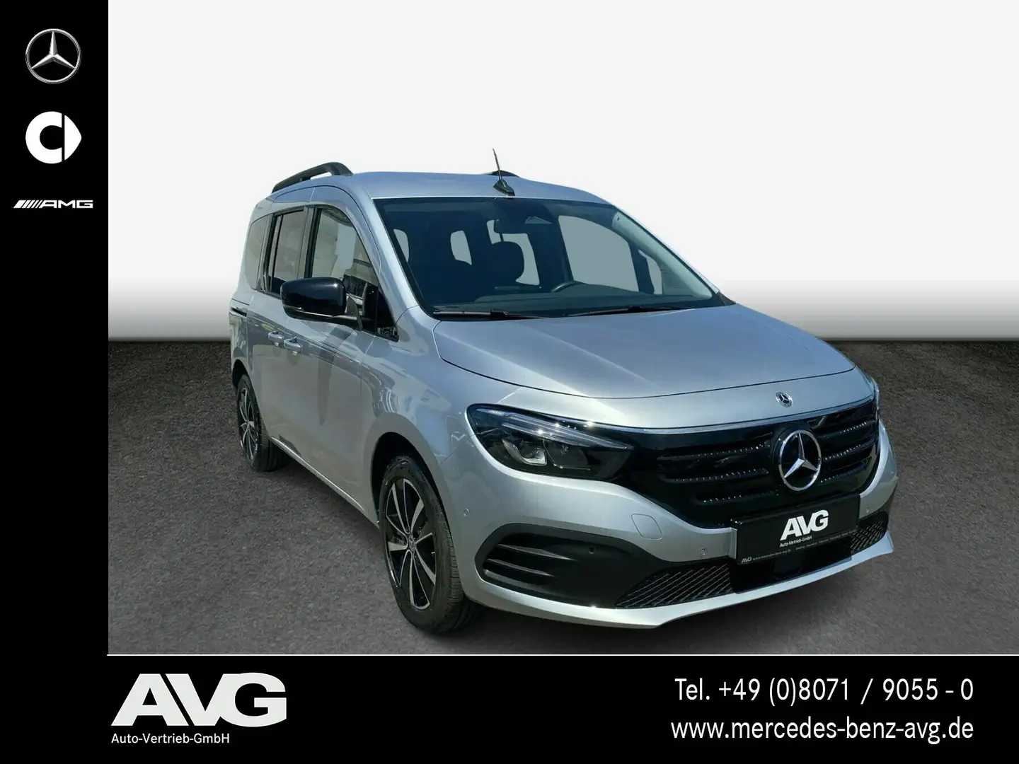Mercedes-Benz EQT EQT 200 AHK NAVI MBUX LED TEMPOMAT KEYLESS GO Silber - 2
