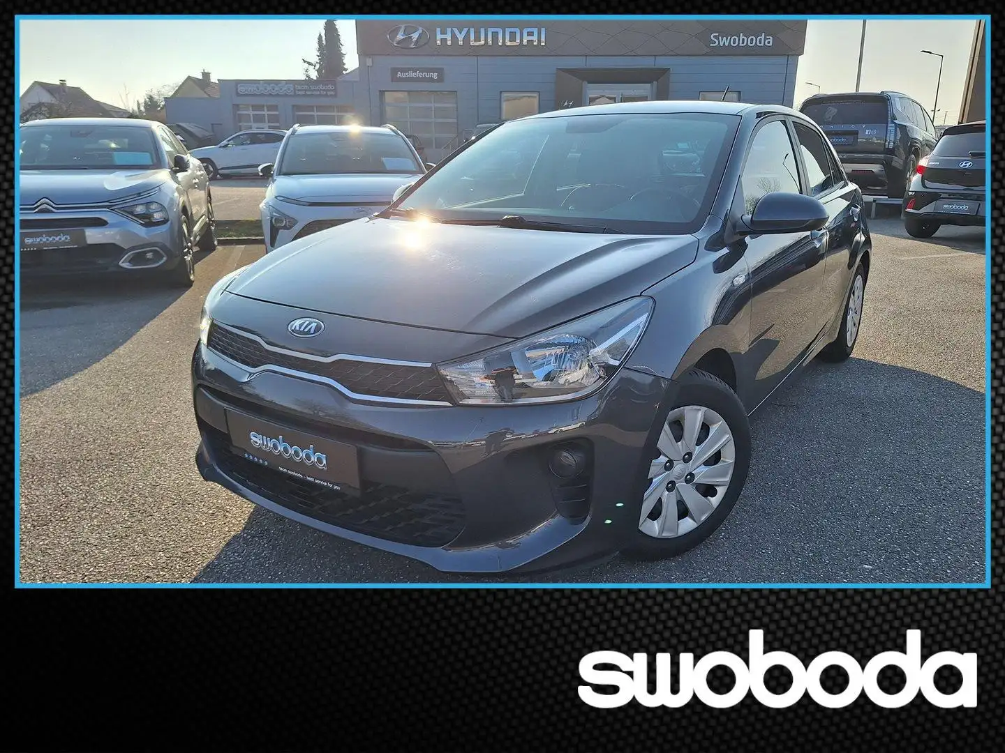 Kia Rio 1,25 MPI Titan ISG Grau - 1