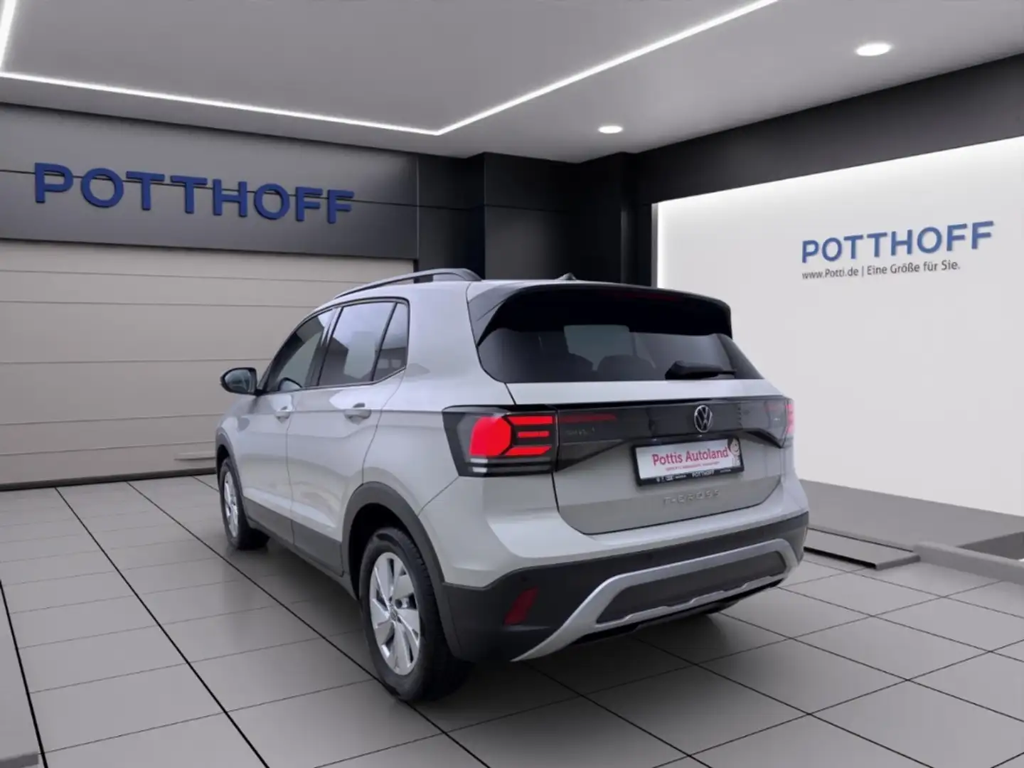 Volkswagen T-Cross 1.0 TSI LIFE SITZHZG PDC LED LM16 Grau - 2