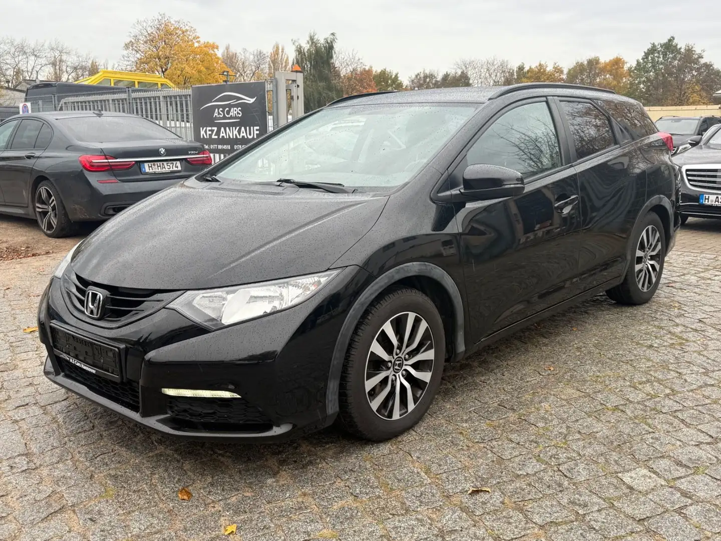 Honda Civic 1.6 CDTI Tourer Comfort*PDC*Klima*Euro5 Noir - 2