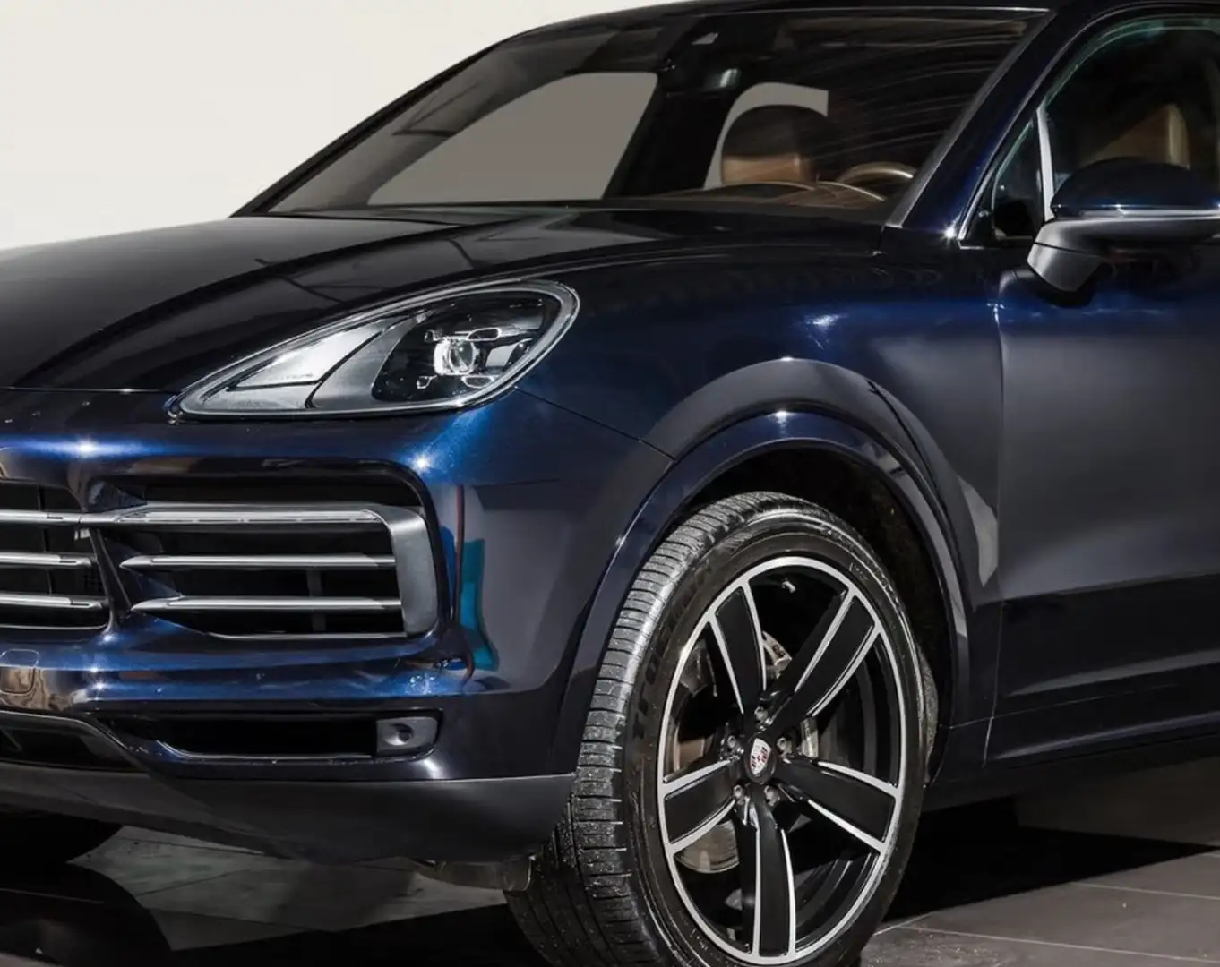 Porsche Cayenne E-Hybrid Bleu - 2