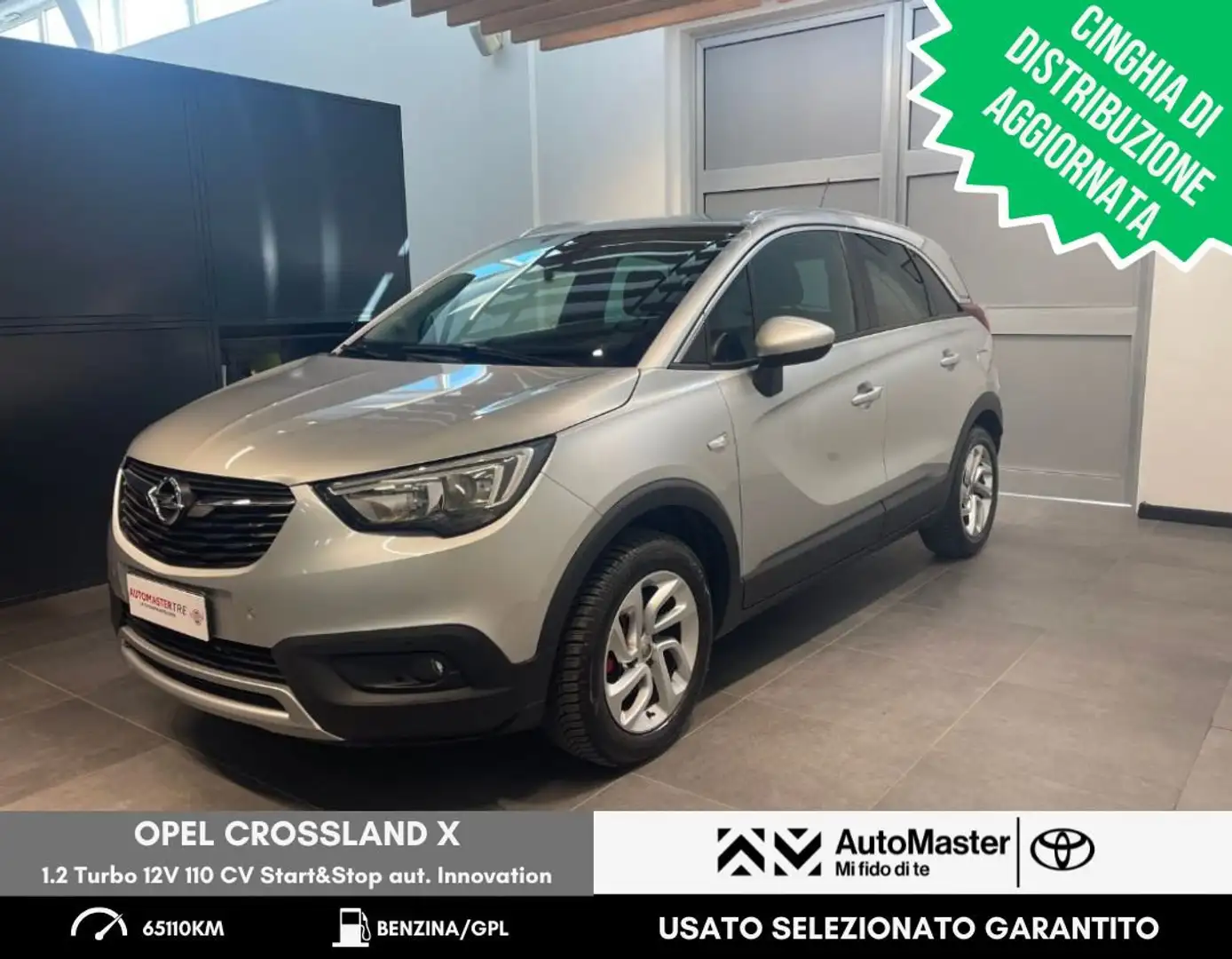 Opel Crossland Crossland X 1.2 Turbo 12V 110 CV Start&Stop aut. Silber - 1