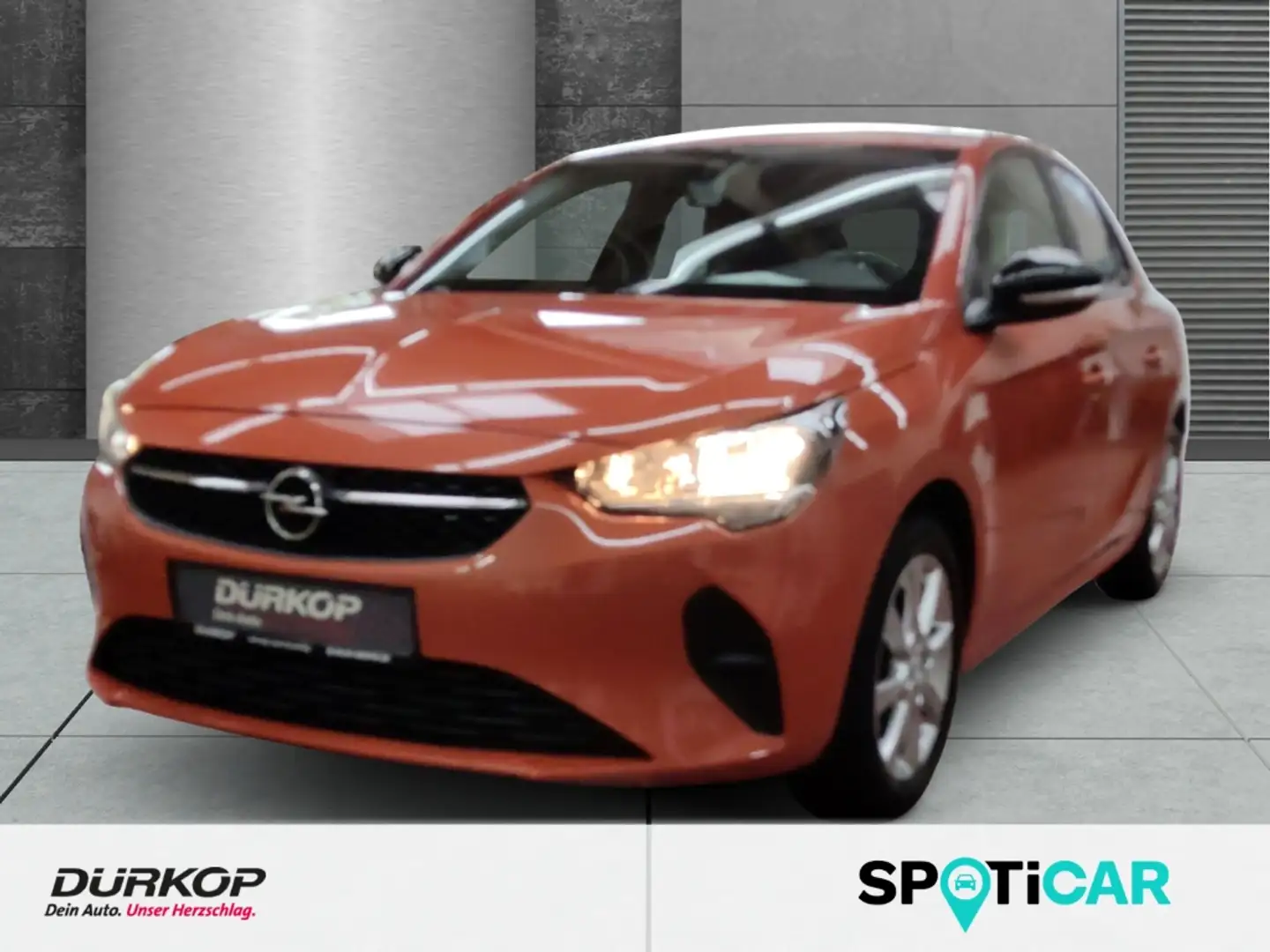 Opel Corsa 1.2 Edition Sitz- & Lenkradhzg. PDC Temp. Orange - 1