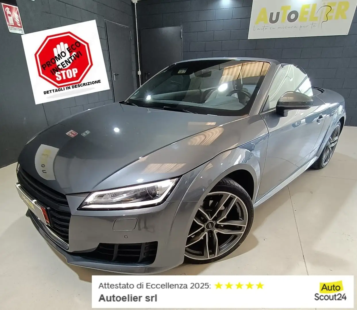Audi TT Roadster 1.8 tfsi Szürke - 1