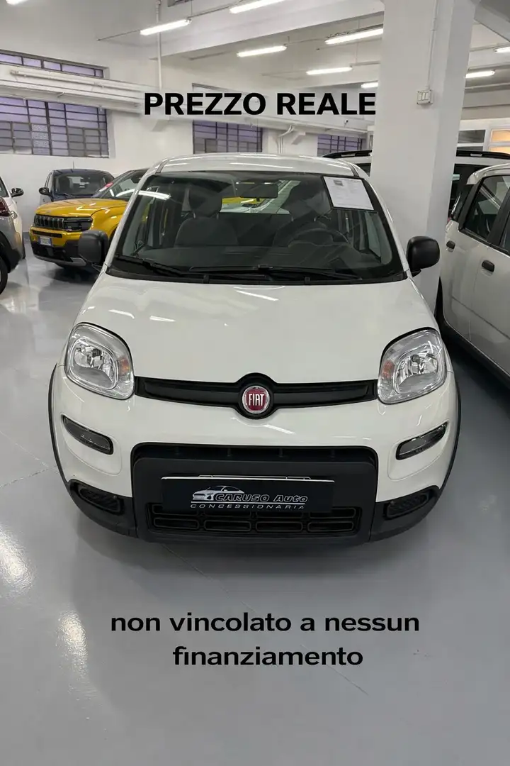 Fiat Panda Panda 1.0 firefly hybrid s Bianco - 1