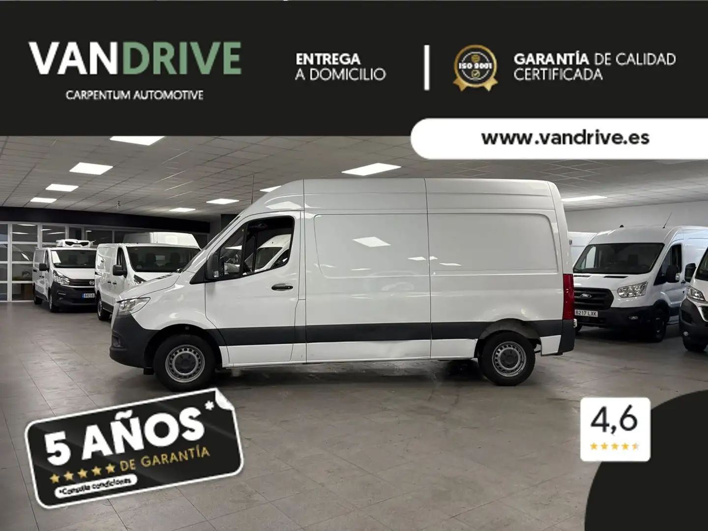 Mercedes-Benz Sprinter AOC 313cdi L3 H3 2.0 Blanc - 2