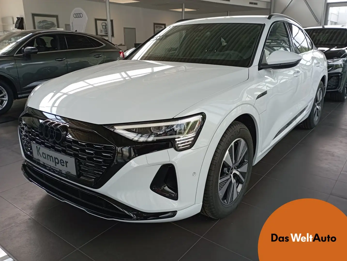 Audi Q8 55 e-tron quattro business Blanco - 1
