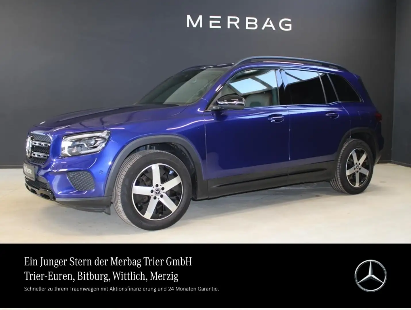 Mercedes-Benz GLB 200 * Progressive Night 7 Sitzer Multibeam Navi Kamera Blau - 1