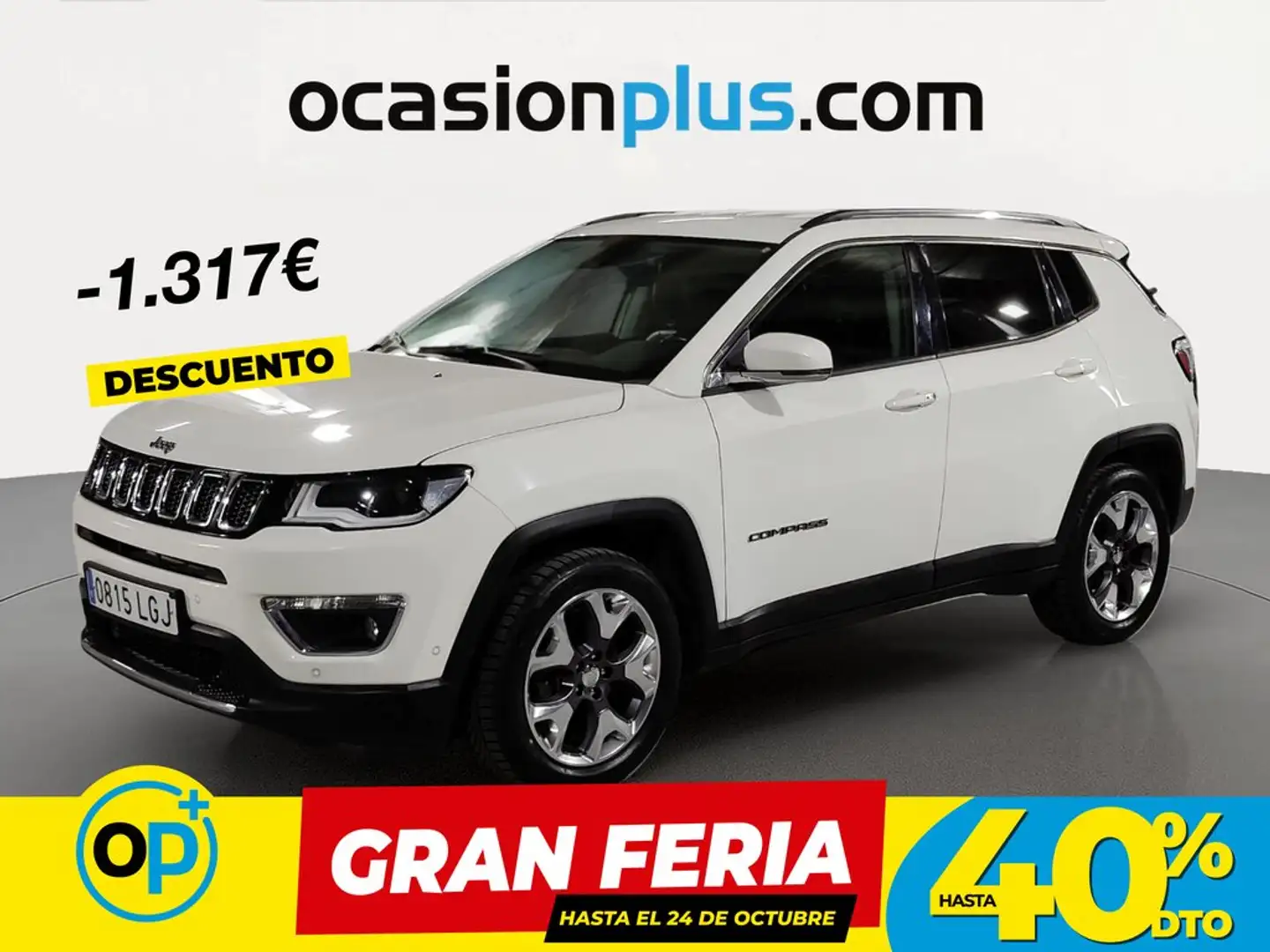 Jeep Compass 1.4 Multiair Limited 4x2 103kW Blanco - 1