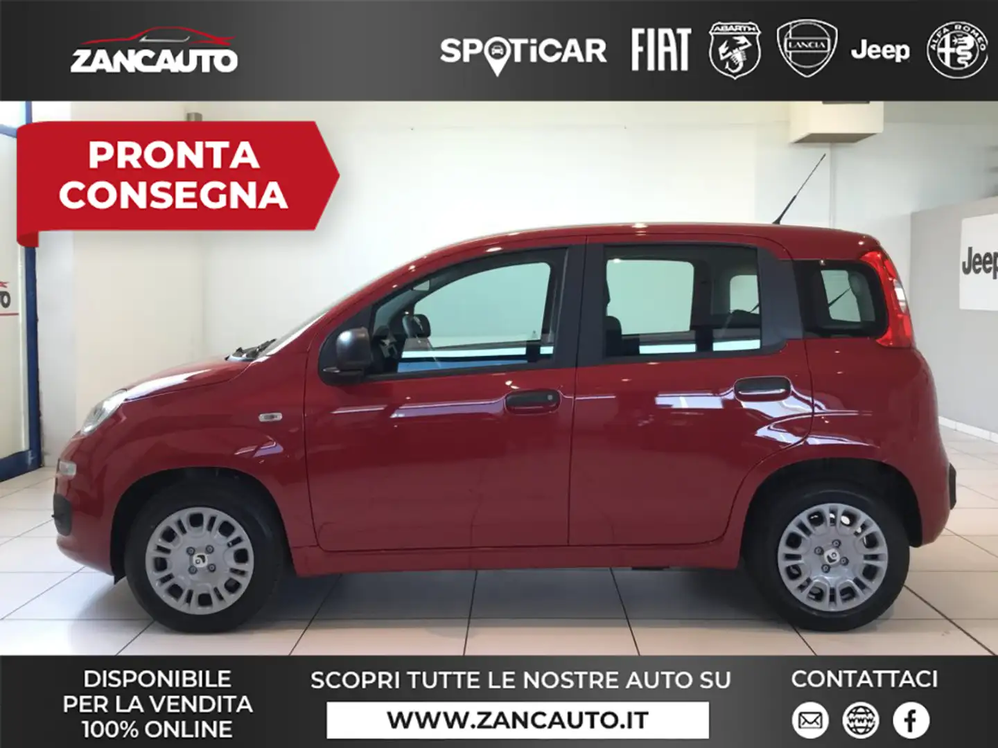 Fiat Panda S9 1.0 Hybrid Panda - PROMO GIUGNO Rosso - 1