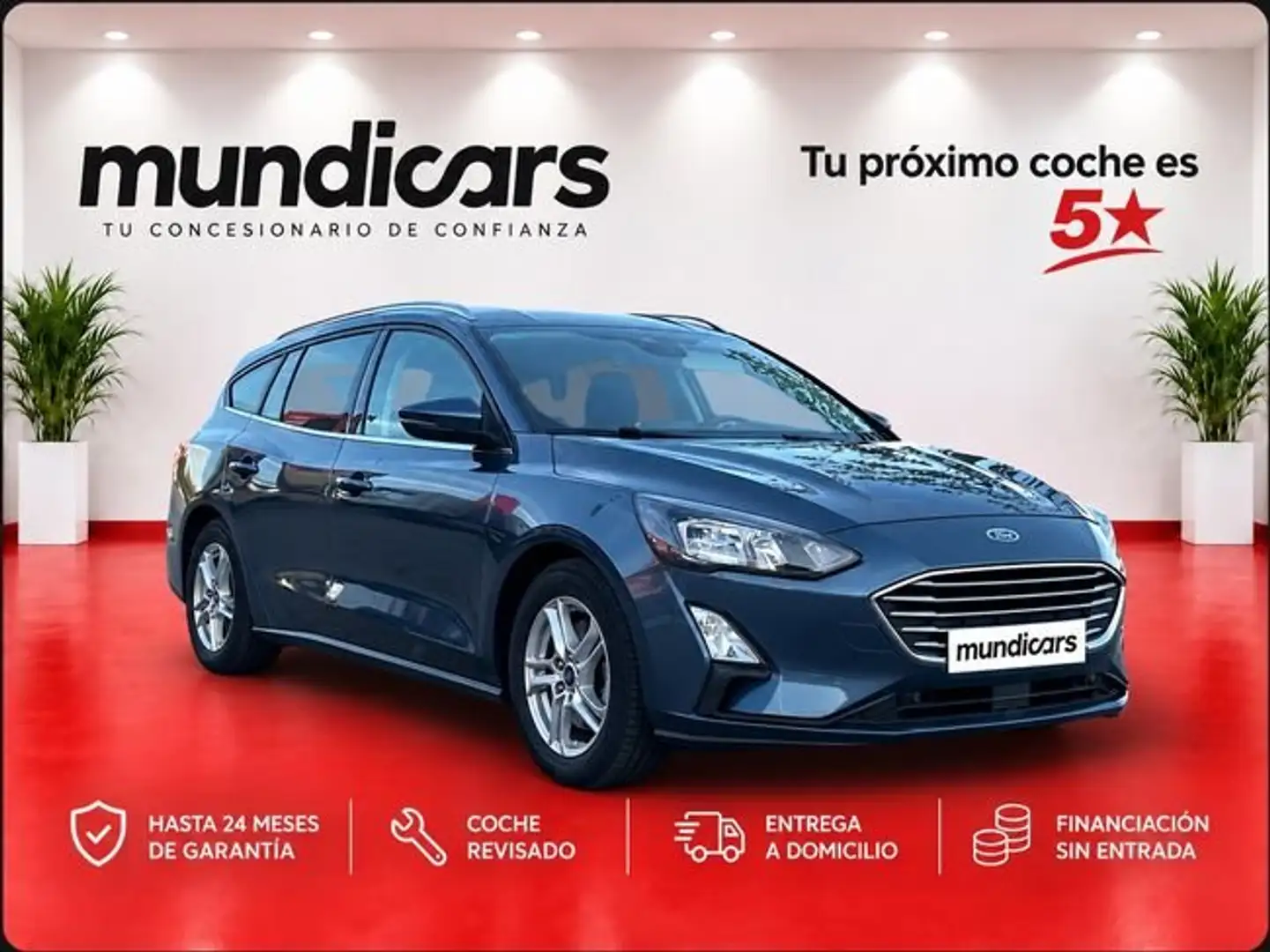 Ford Focus 1.5 Ecoblue 88kW Trend+ SB Azul - 1
