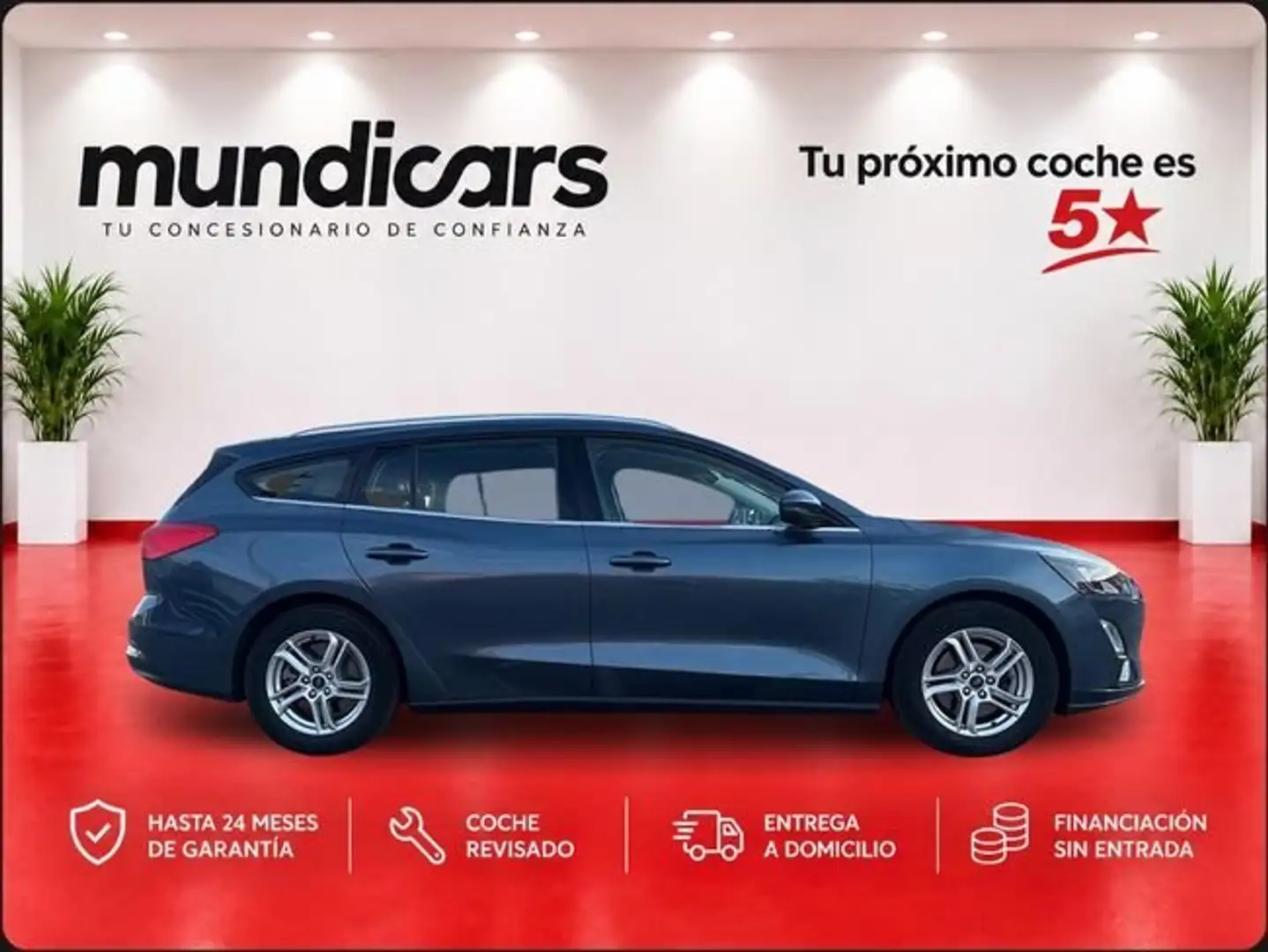 Ford Focus 1.5 Ecoblue 88kW Trend+ SB Azul - 2