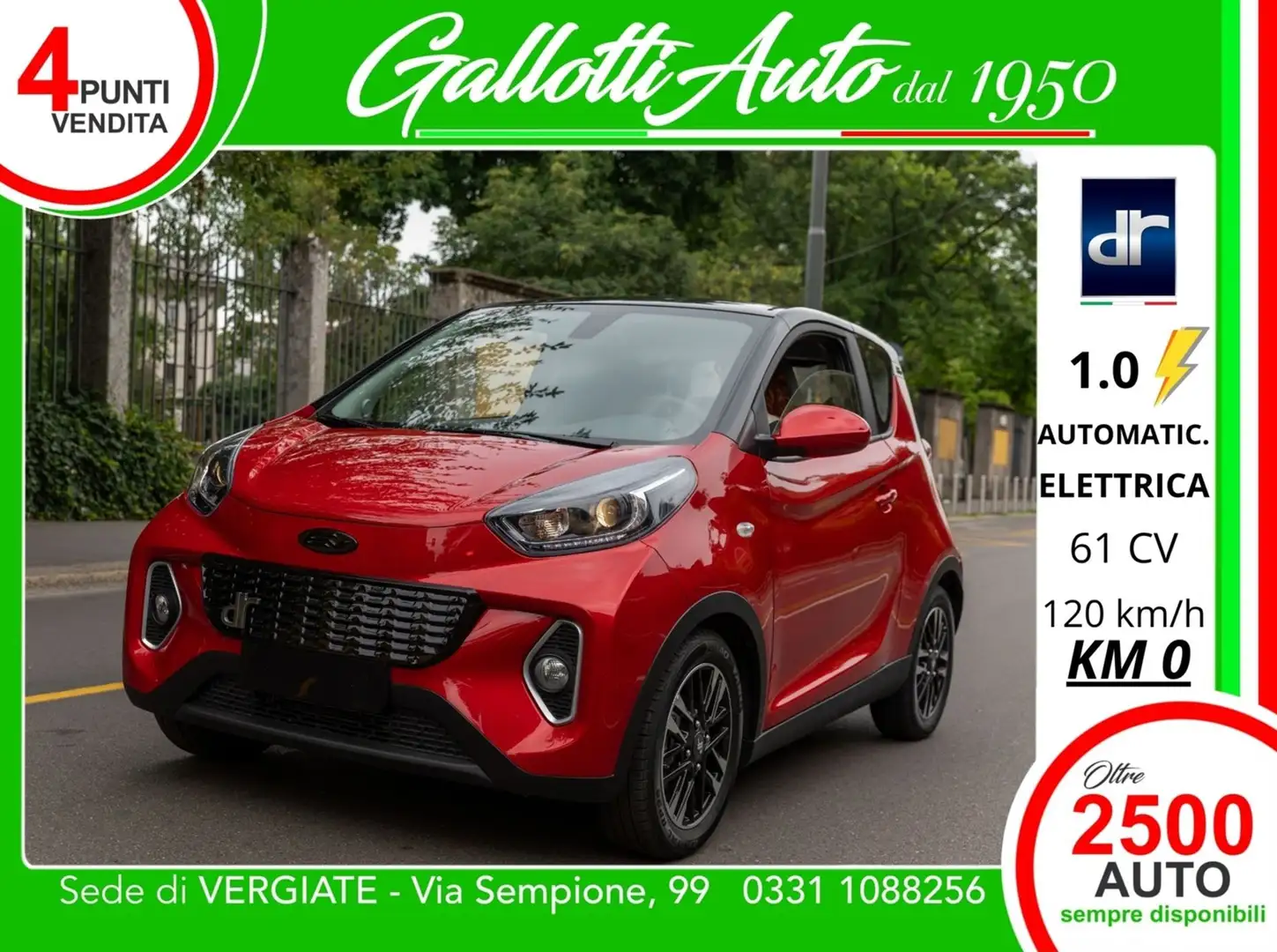 DR Automobiles DR1 DR 1.0 ev elettrica 61cv Grau - 1
