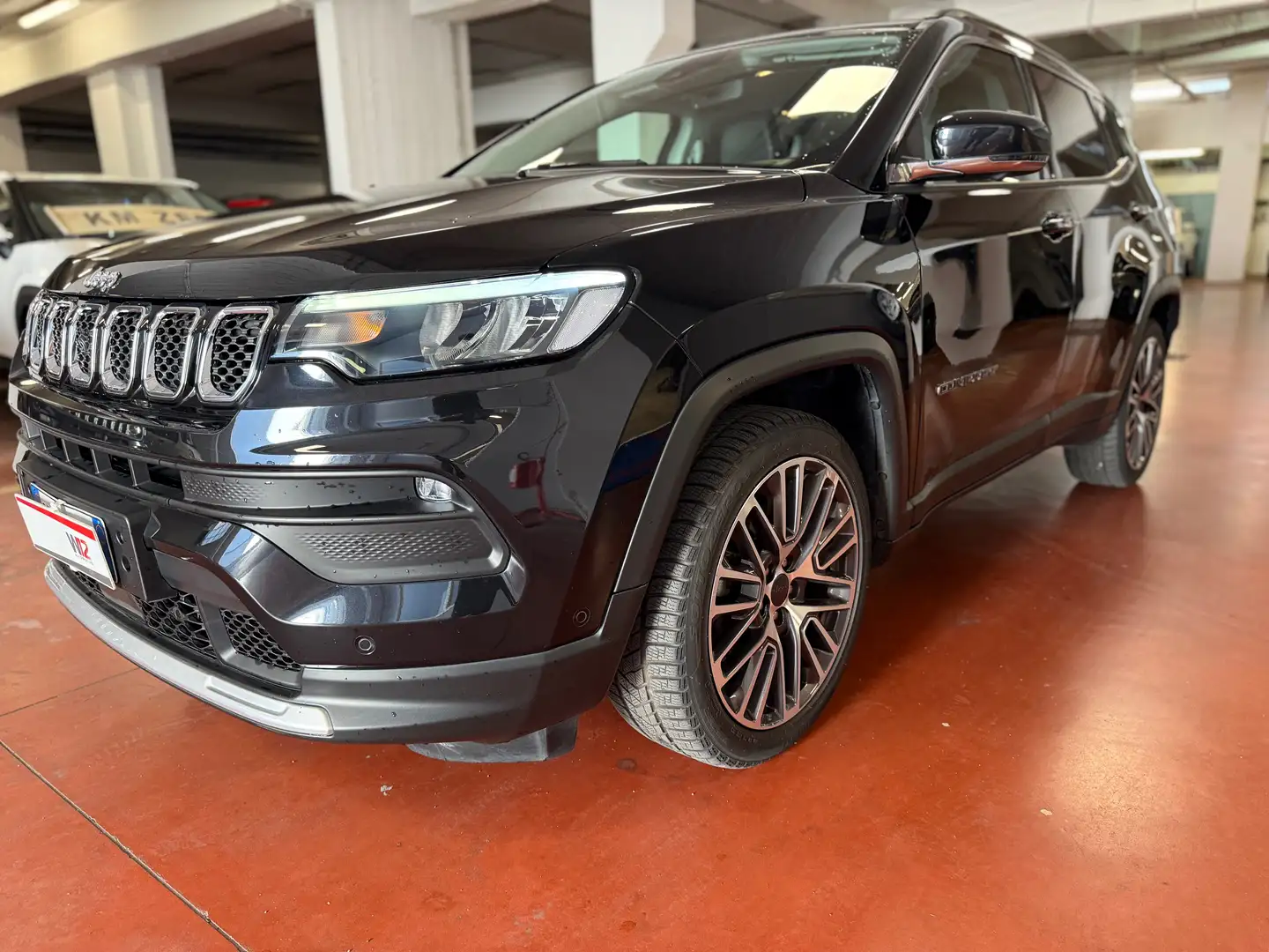 Jeep Compass Compass II1.3 turbo t4 Limited 2wd 150cv ddct my20 Zwart - 1