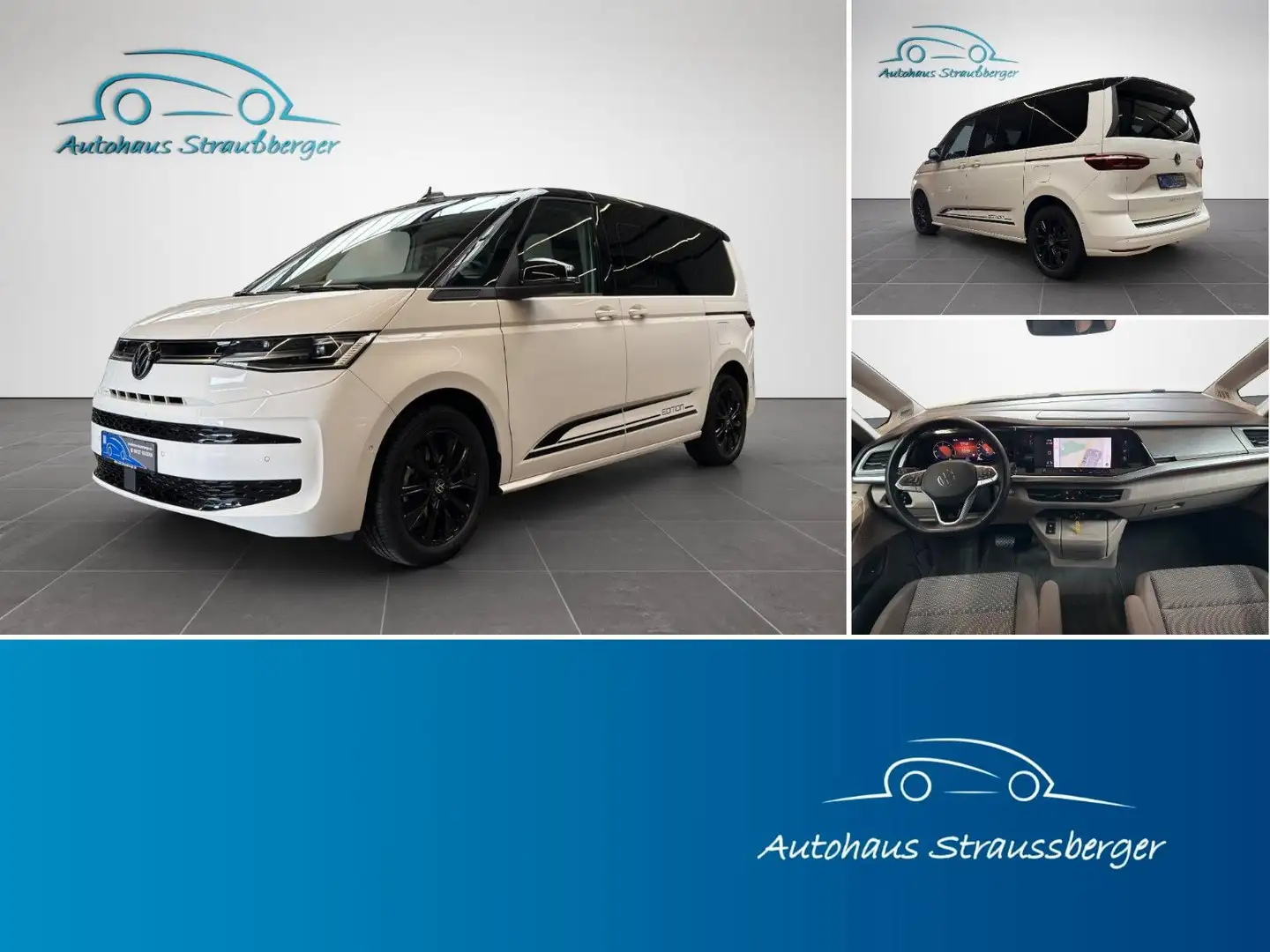Volkswagen T7 Multivan Edition IQL 7S SHZ Kessy LRHZ ACC AK Bílá - 1