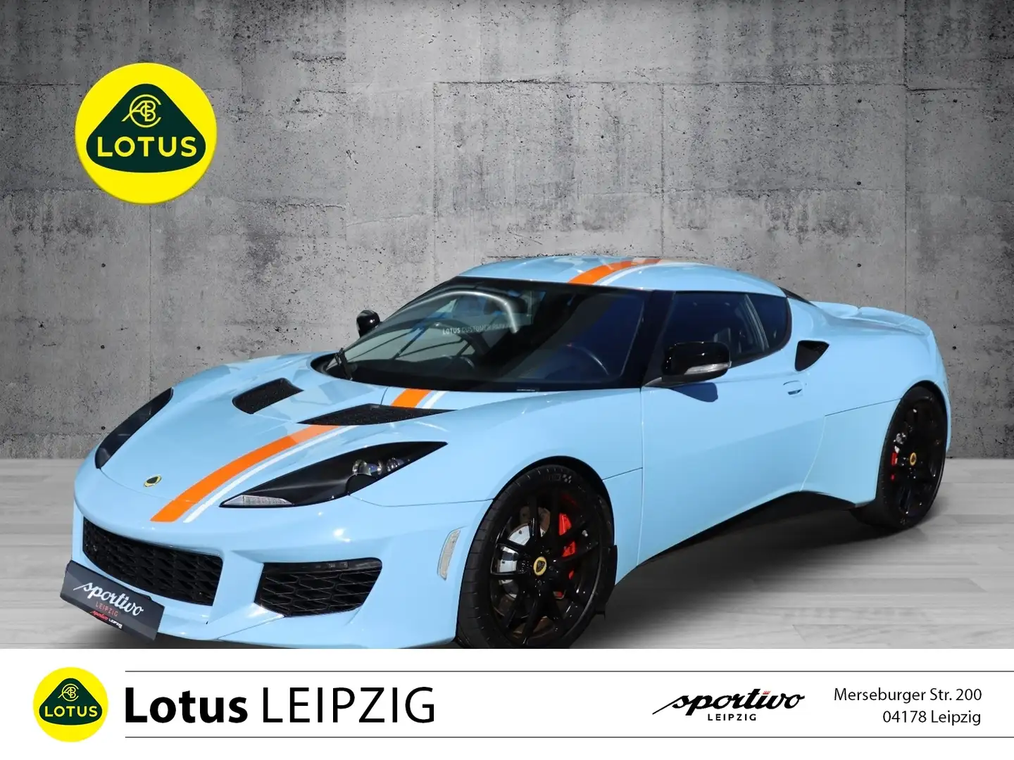 Lotus Evora 400 2+2 *Lotus Leipzig* Blauw - 1