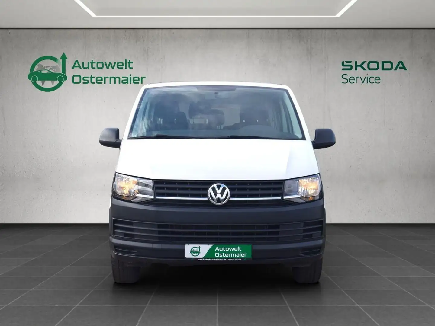 Volkswagen T6 Transporter T6 Transp. 2.0 TDI*DSG*150PS*AHK*9-Si.* Blanco - 2