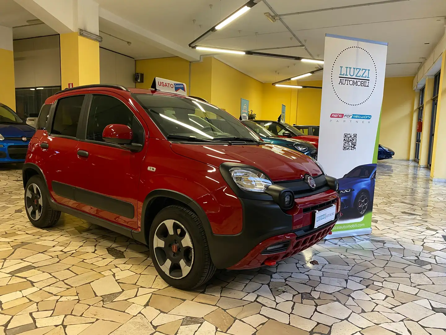 Fiat Panda Cross 1.0 firefly hybrid Cross Rosso - 2