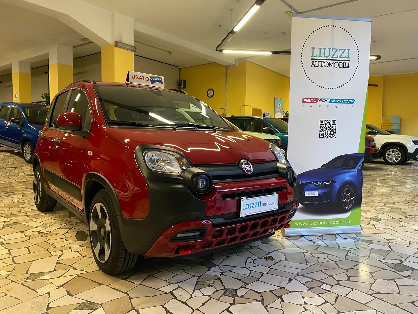 Fiat Panda Cross 1.0 firefly hybrid Cross Rosso - 1