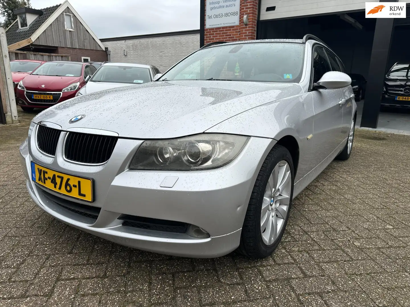 BMW 320 3-serie Touring 320i Touring AUTOMAAT-PANORAMADAK- Grijs - 1