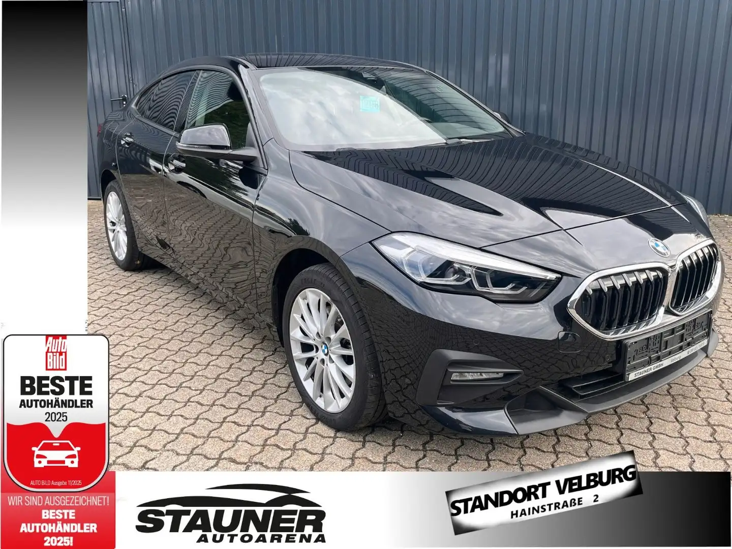 BMW 218i Aut. Gran Coupe /HiFi/getönteScheib/LED Schwarz - 1