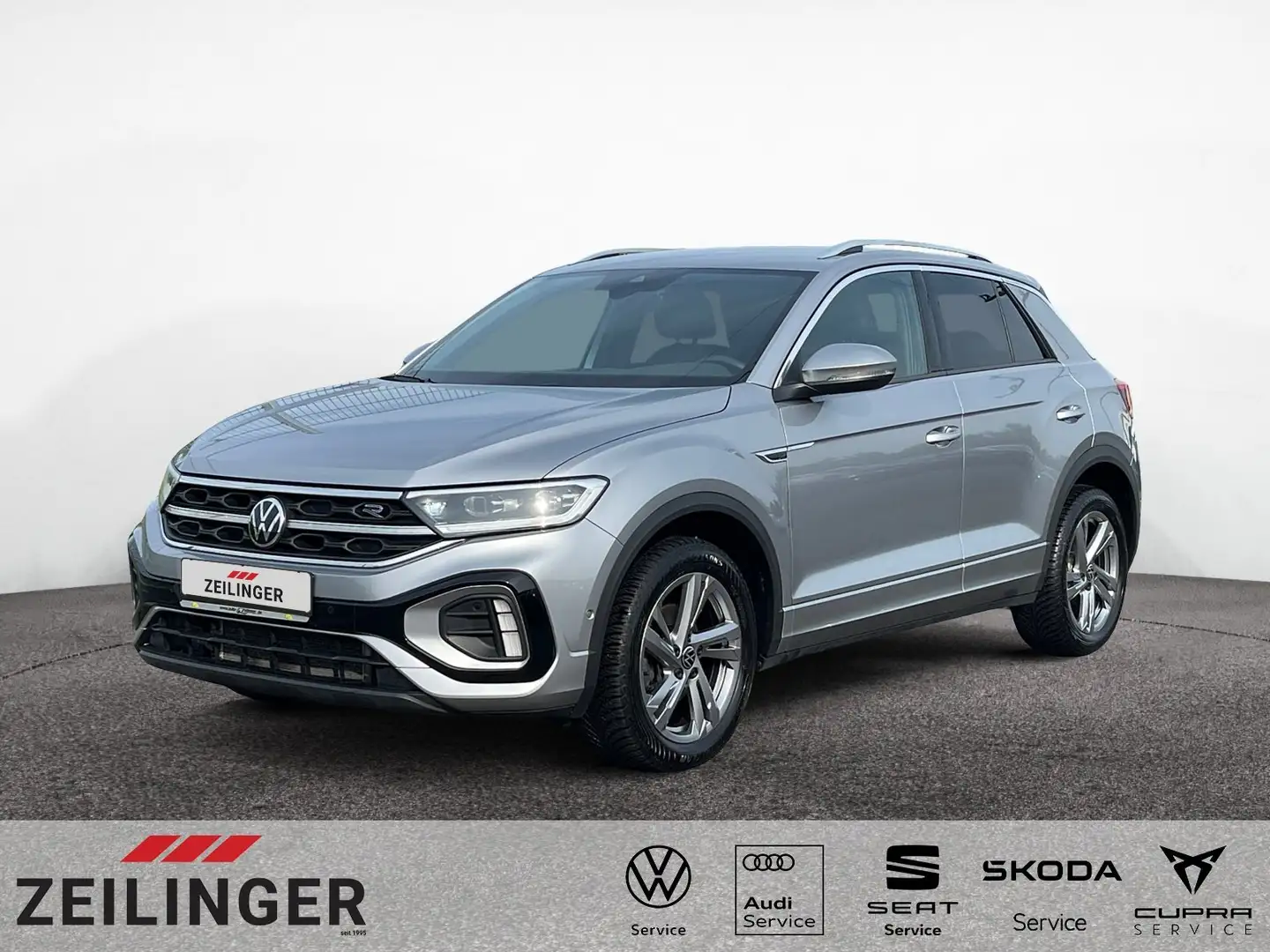 Volkswagen T-Roc R-Line TSI DSG|ACC|NAVI|KAMERA|CLIMATRONIC Argent - 1