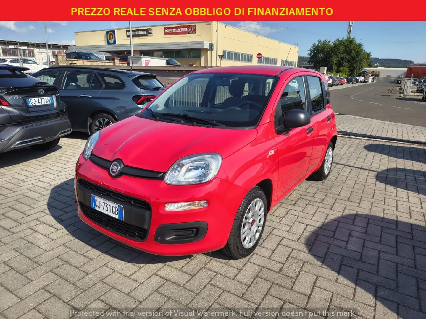 Fiat New Panda Panda 1.0 FireFly S&S Hybrid Rojo - 1
