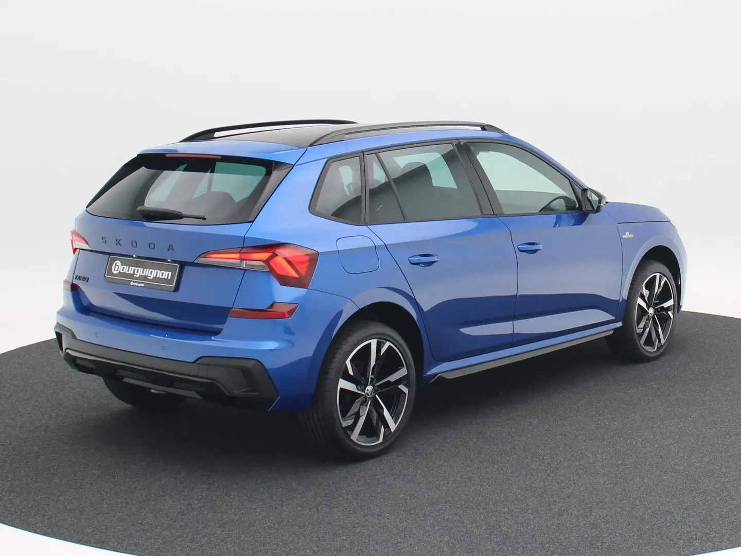 Skoda Kamiq Monte Carlo 1.0 TSI Greentech 85 kW 115 pk 6 versn Blauw - 2