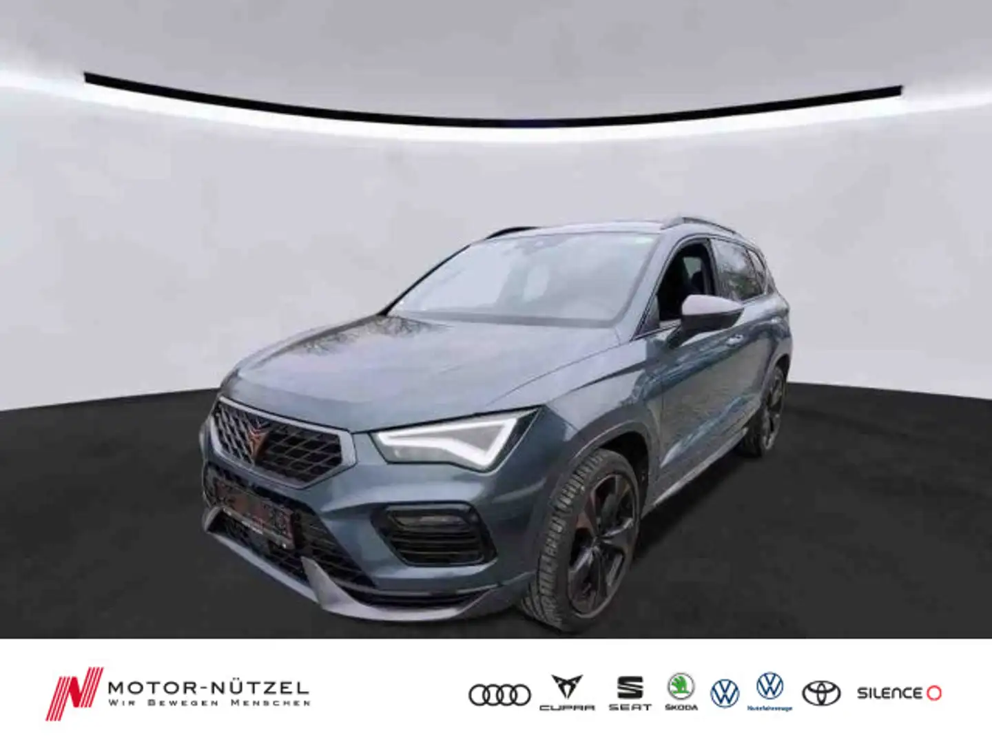 CUPRA Ateca 2.0 TSI 4D DSG LED+NAV+APP+ACC+SHZ+RFK+AHK Szary - 1