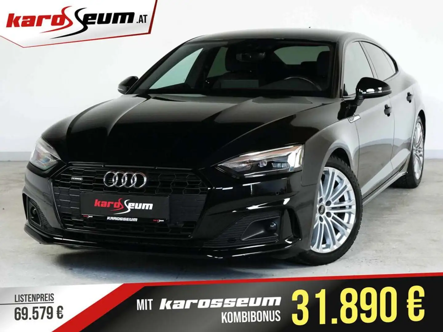 Audi A5 SB 40 TDI Advanced | SPORTLICH | Allrad Schwarz - 1