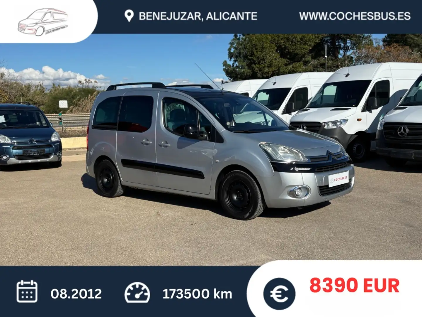 Citroen Berlingo Multispace 1.6HDi Seduction90 Gris - 1