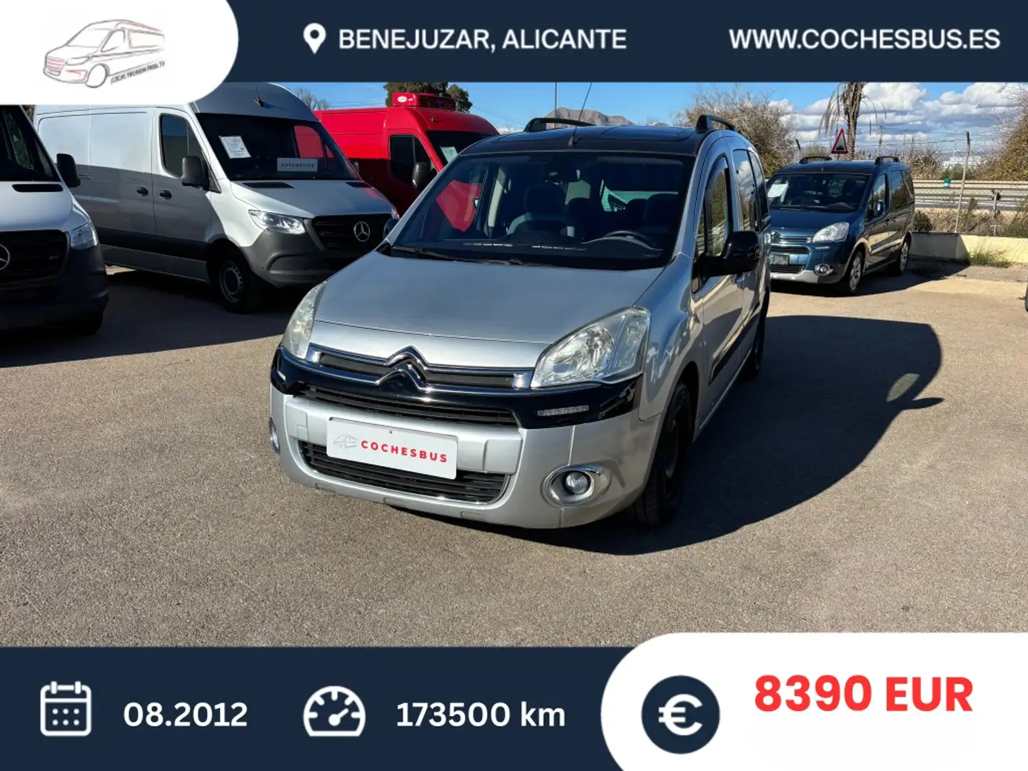 Citroen Berlingo Multispace 1.6HDi Seduction90 Gris - 2