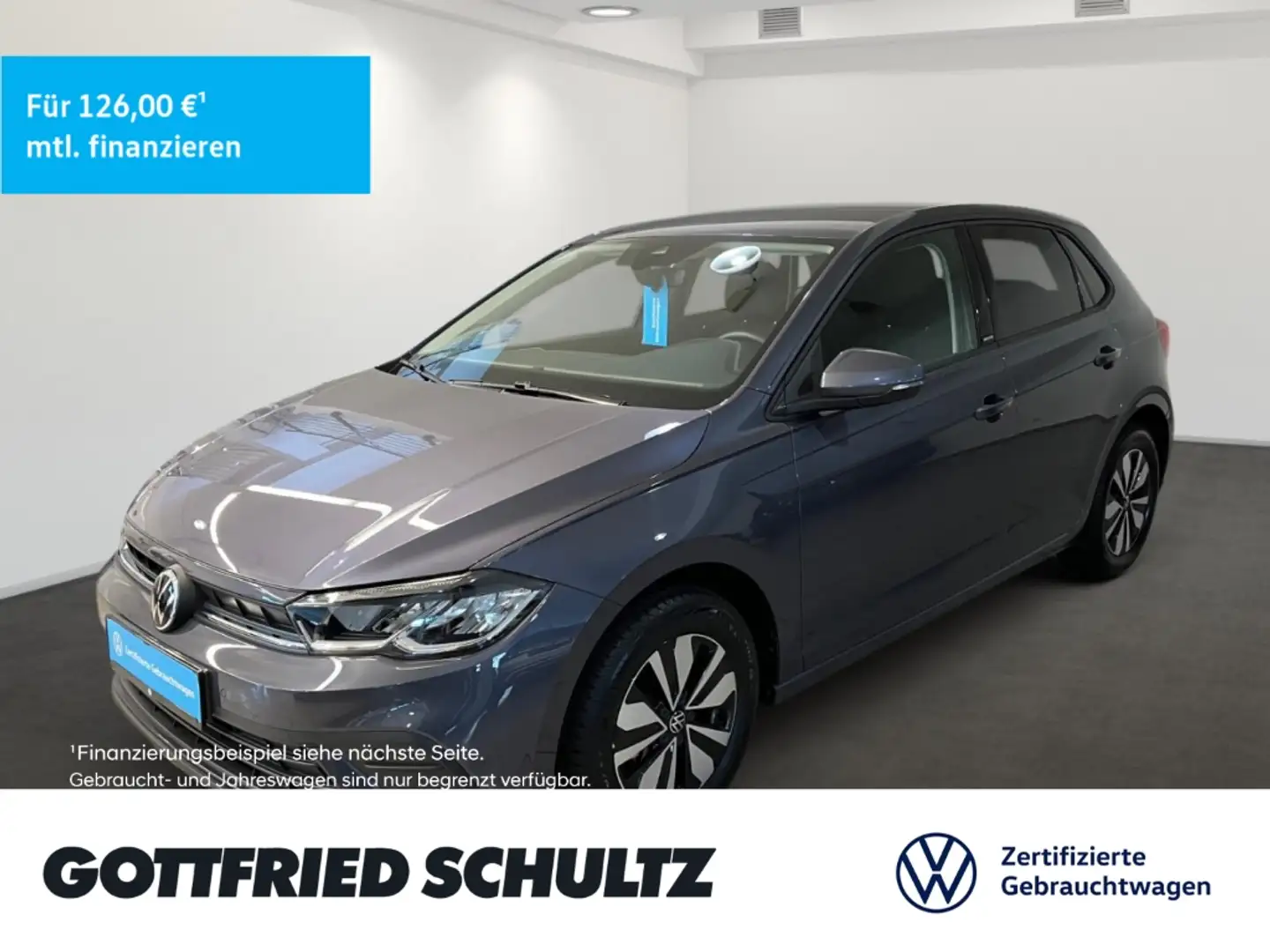 Volkswagen Polo 1.0 TSI DSG Navi Sitzheizung APP-Connect Leichtmet Grau - 1