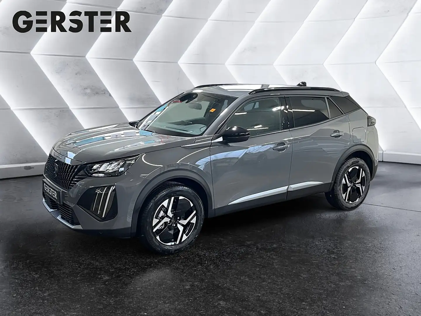 Peugeot 2008 Hybrid 145 e-DCS6 Allure Grau - 1