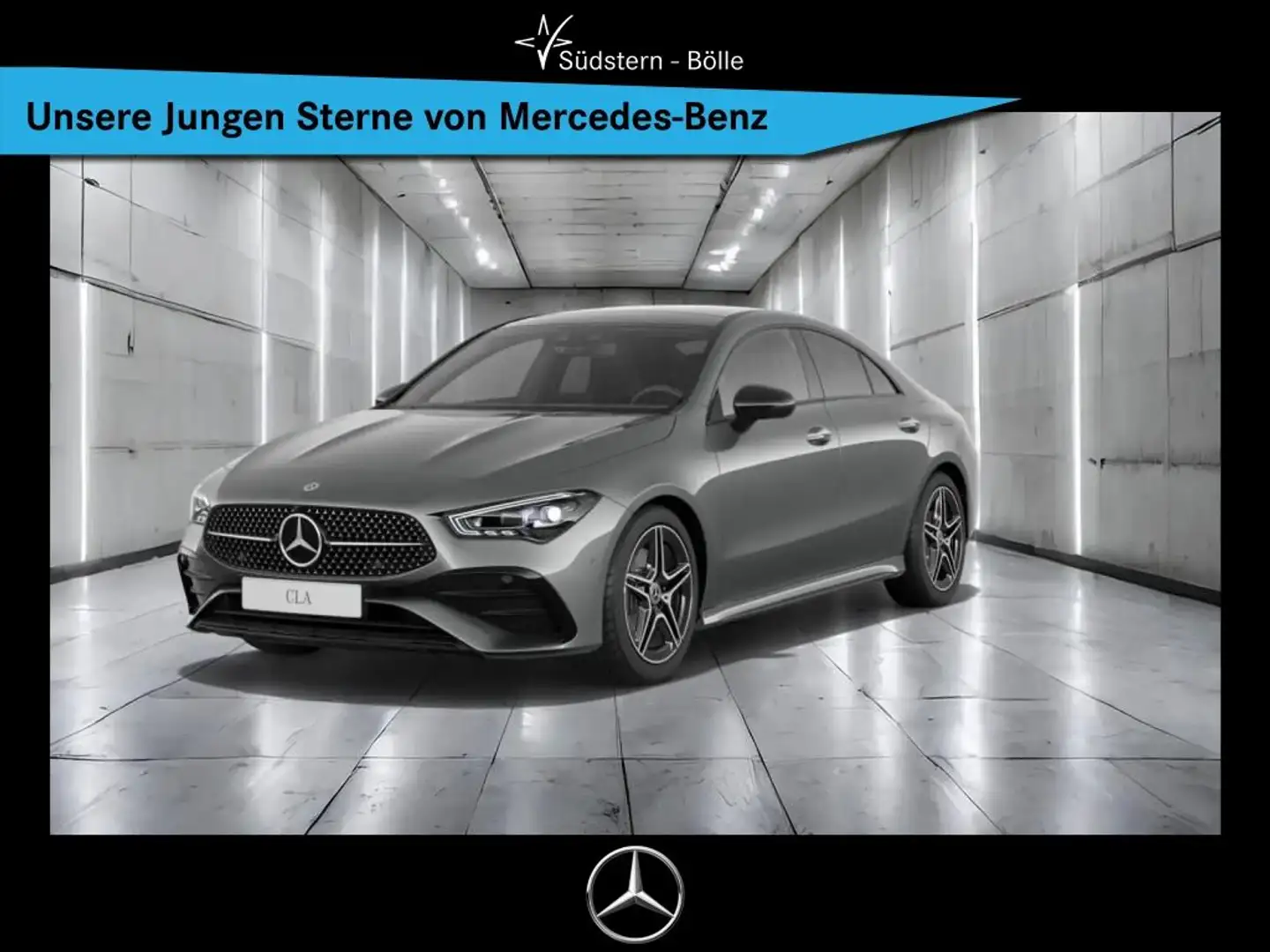 Mercedes-Benz CLA 220 d Coupé +AMG+DISTRO+SHZ+AMBIENTE+MEMORY Gris - 1