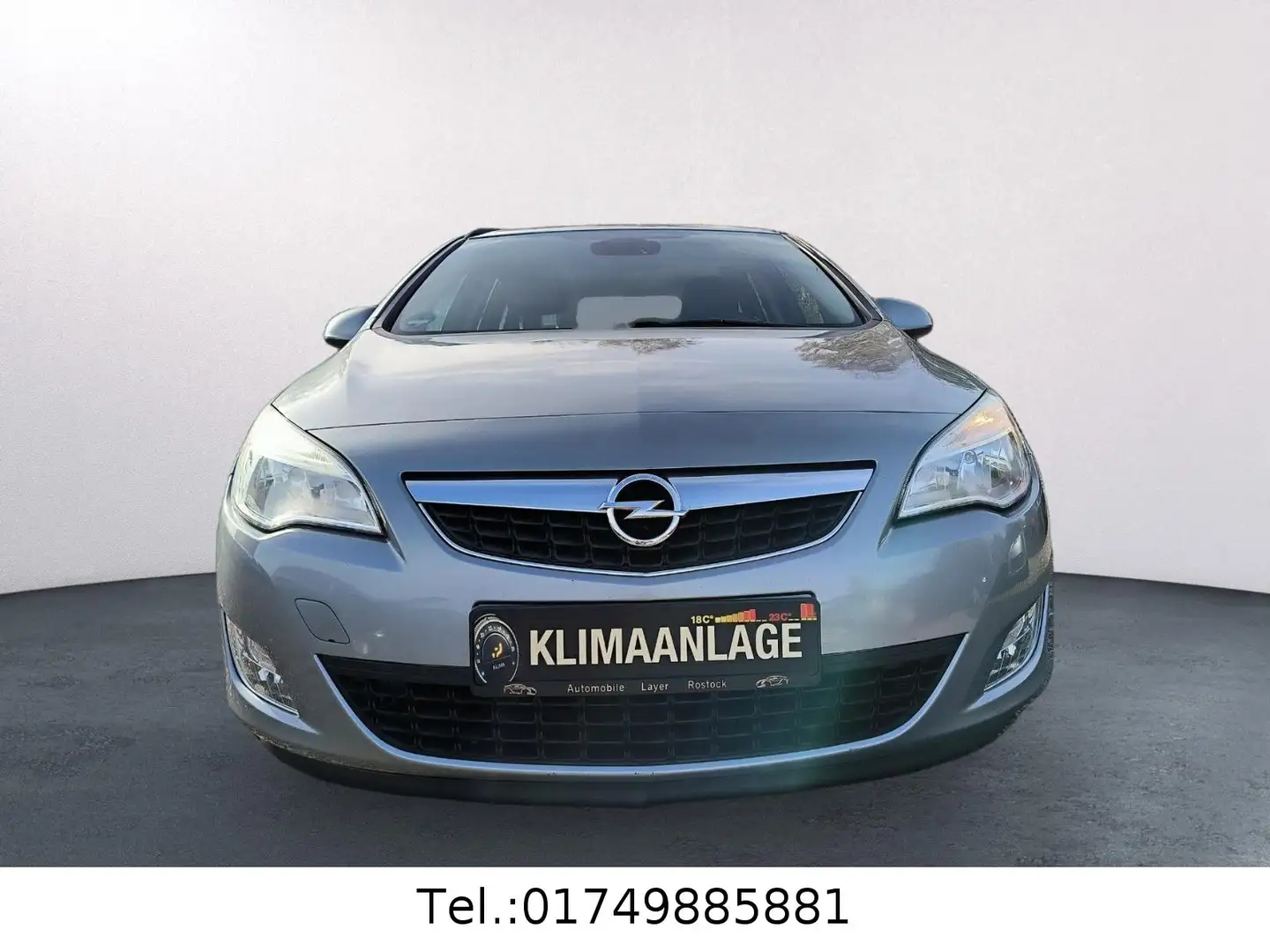 Opel Astra J Sports Tourer Innovation 125PS,Klima,TÜV Silber - 2