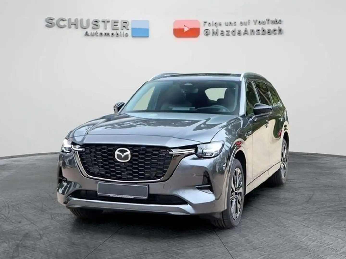 Mazda CX-80 Homura Plus PHEV Vollausstattung / Pano / Szary - 1