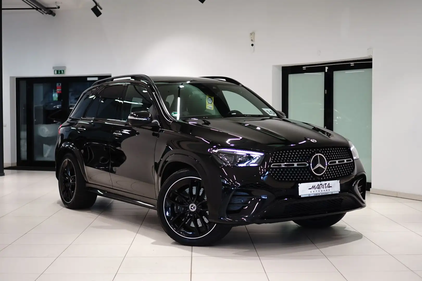 Mercedes-Benz GLE 450 d|AMG|DISTR|HUD|NIGHT|LUFT|360|WIDE|BURM| Schwarz - 1