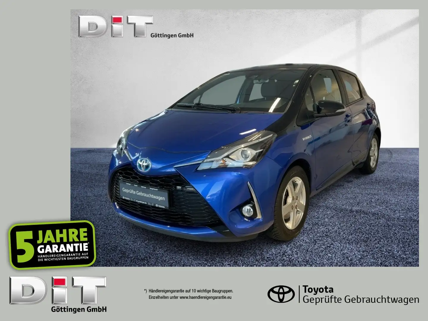 Toyota Yaris 1.5 Style Selection Fernlichtass.+LM Blau - 1