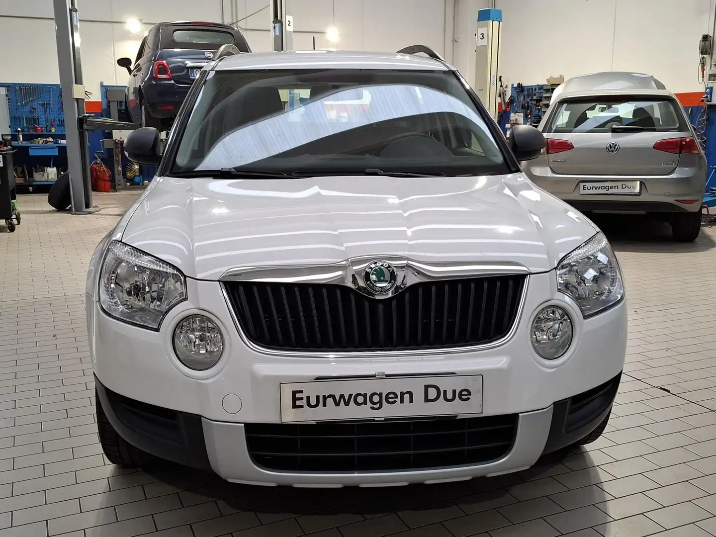 Skoda Yeti 2011 1.2 tsi GANCIO TRAINO Bianco - 1
