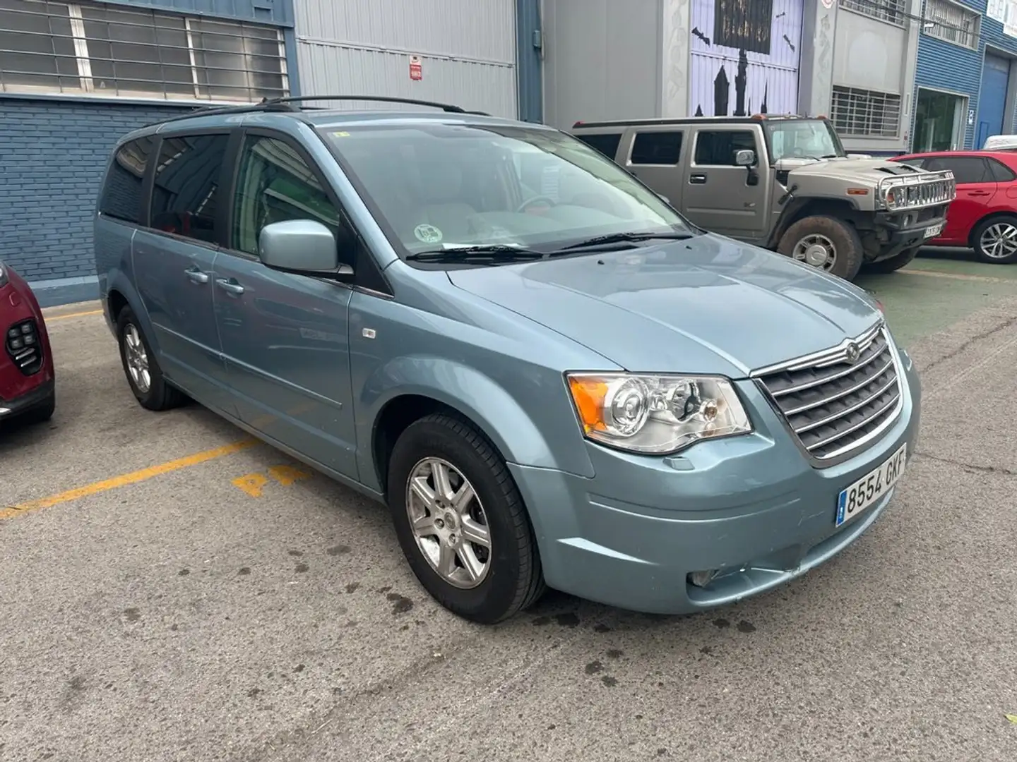 Chrysler Voyager Grand 2.8CRD Touring Aut. Gris - 2