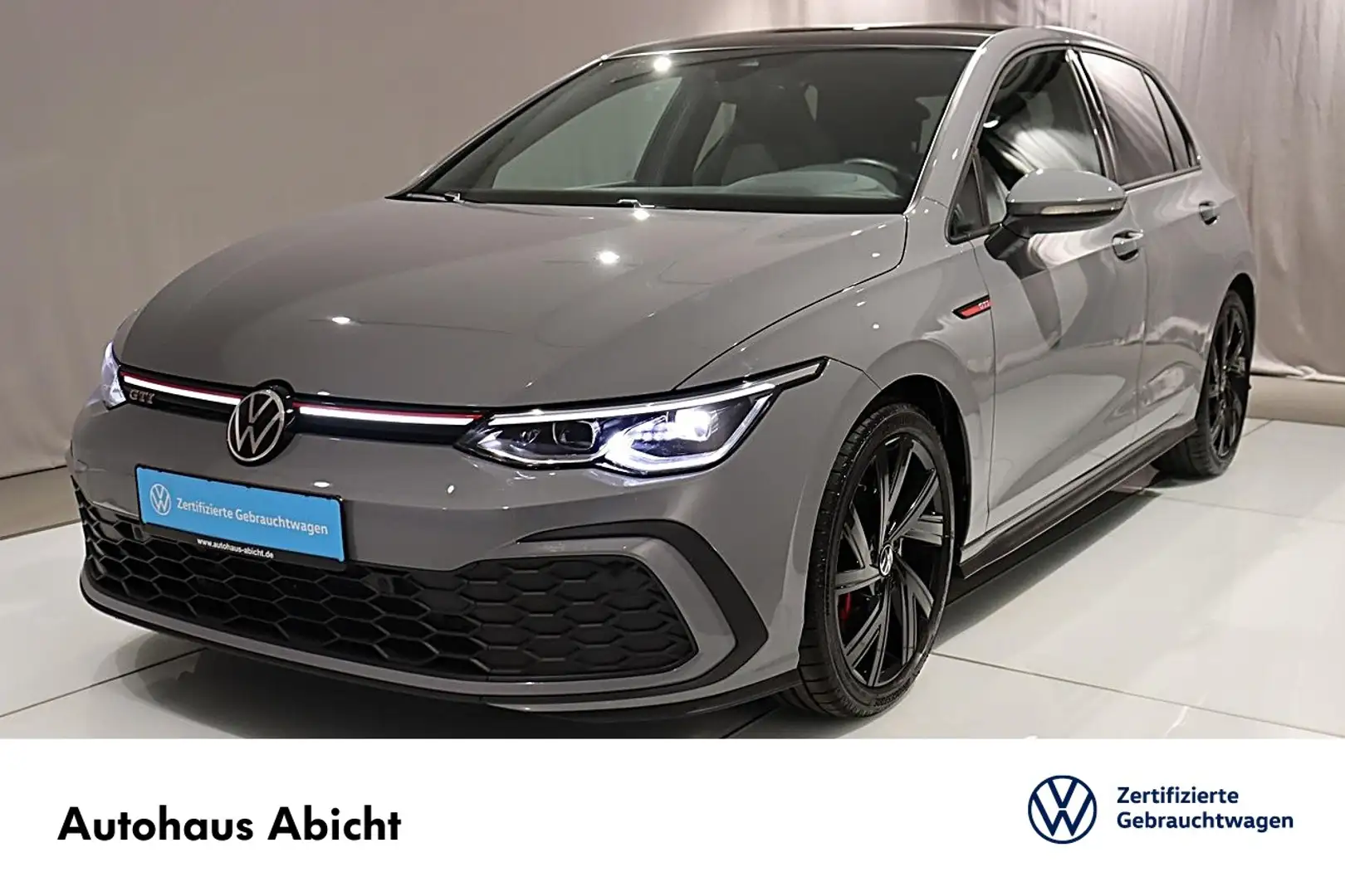 Volkswagen Golf GTI 2.0TSI DSG ACC KAMERA NAVI PANO SPORTFW Klima Grau - 1