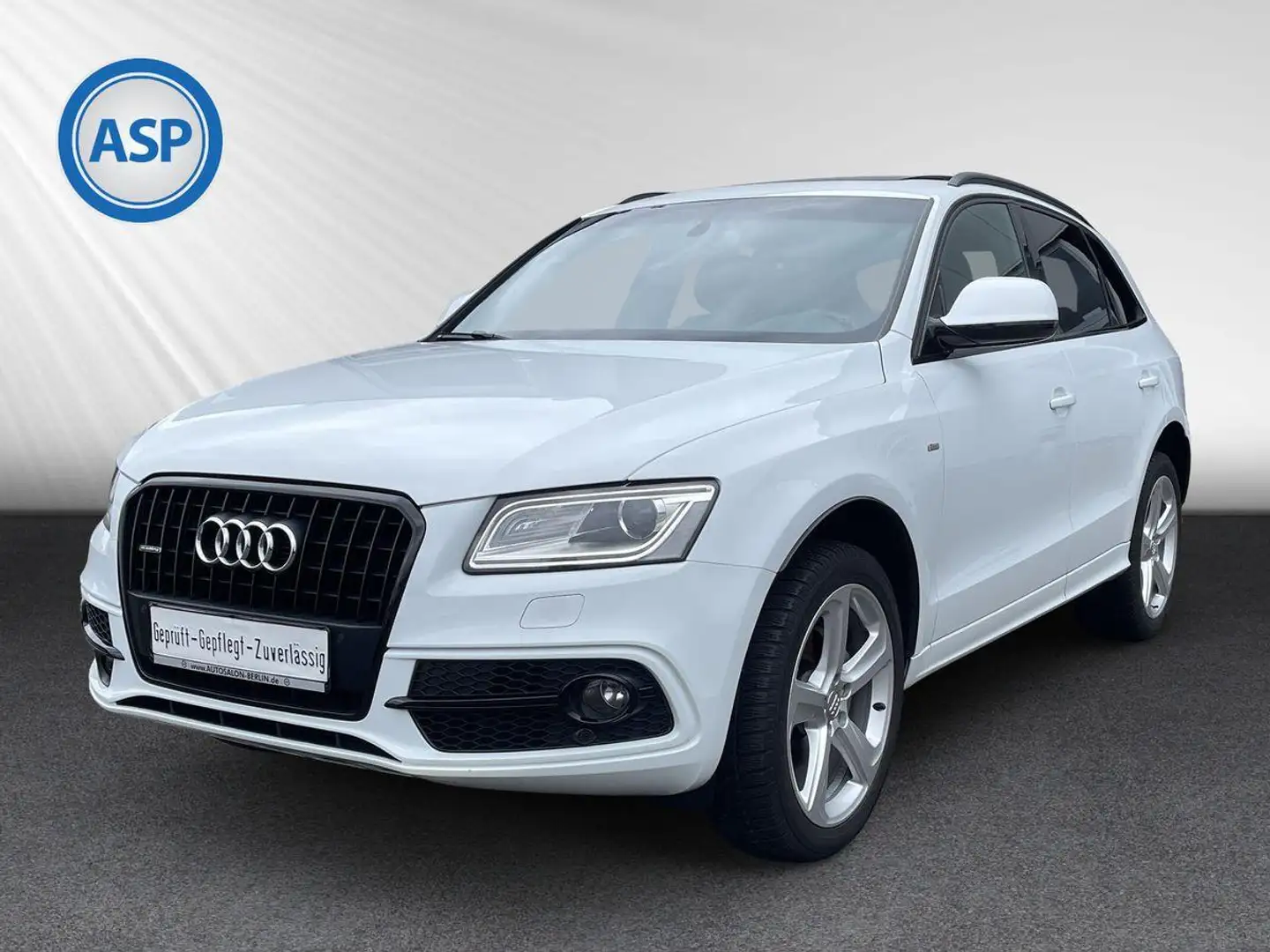 Audi Q5 2.0 TDI DSG 4x4 S line Xenon LEDER NAVI PANO White - 1