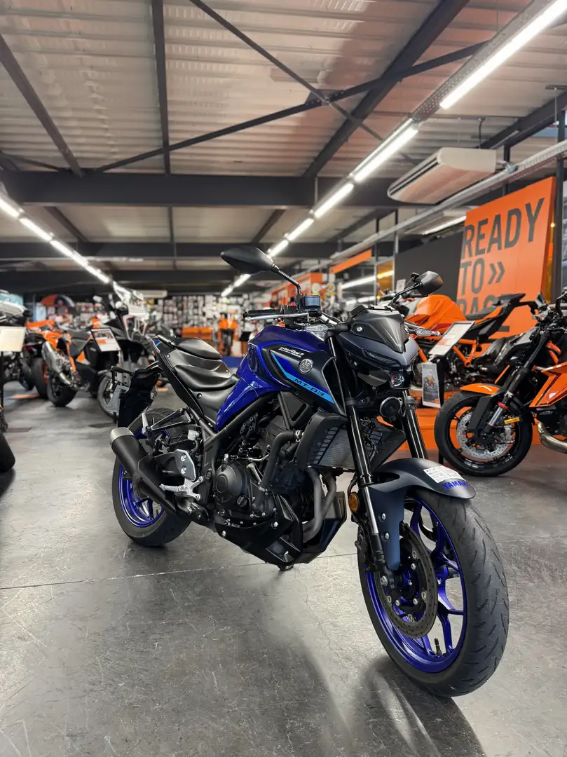 Yamaha MT-03 Blauw - 1